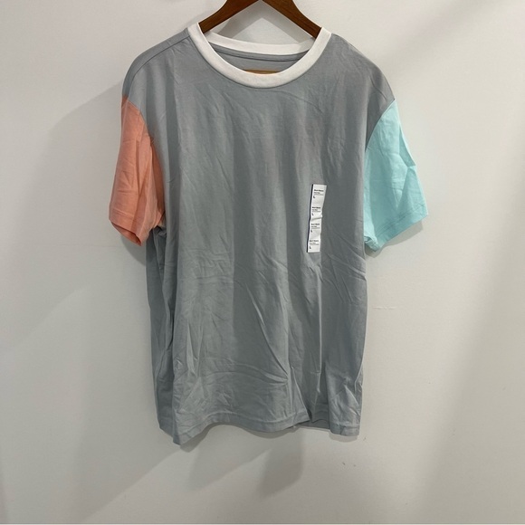 nwt Original Use color block T-shirt - Picture 6 of 6